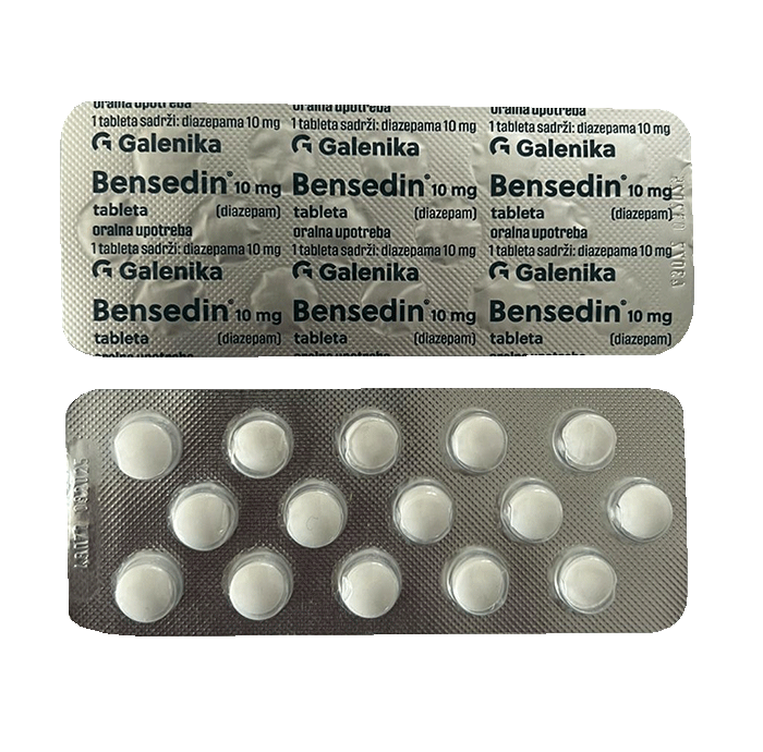 Bensedin Diazepam 10mg Tablets